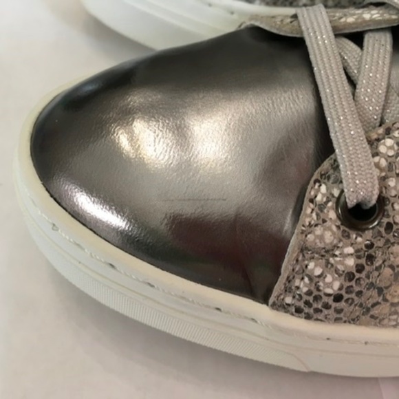 Mephisto snake print leather sneakers size 7-1/2 - Picture 7 of 9